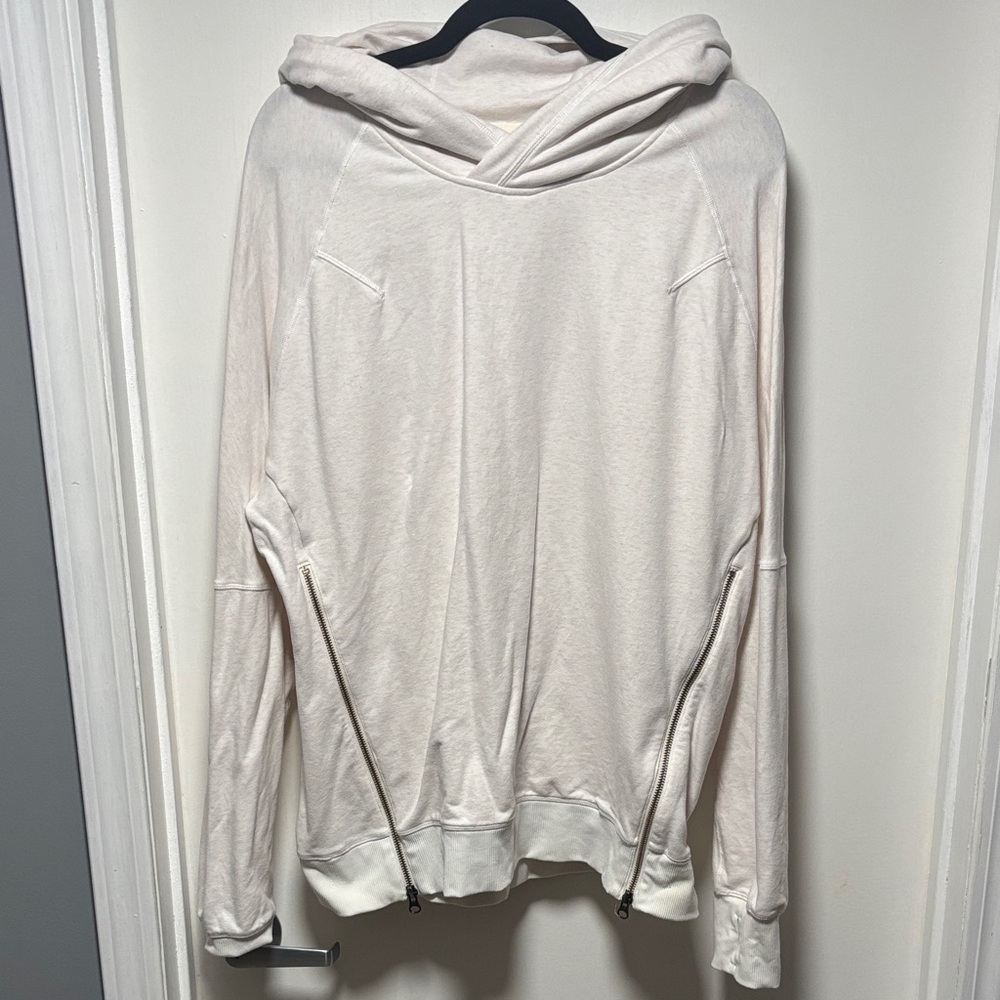 Lululemon hooded sweatshirt light pink size 12